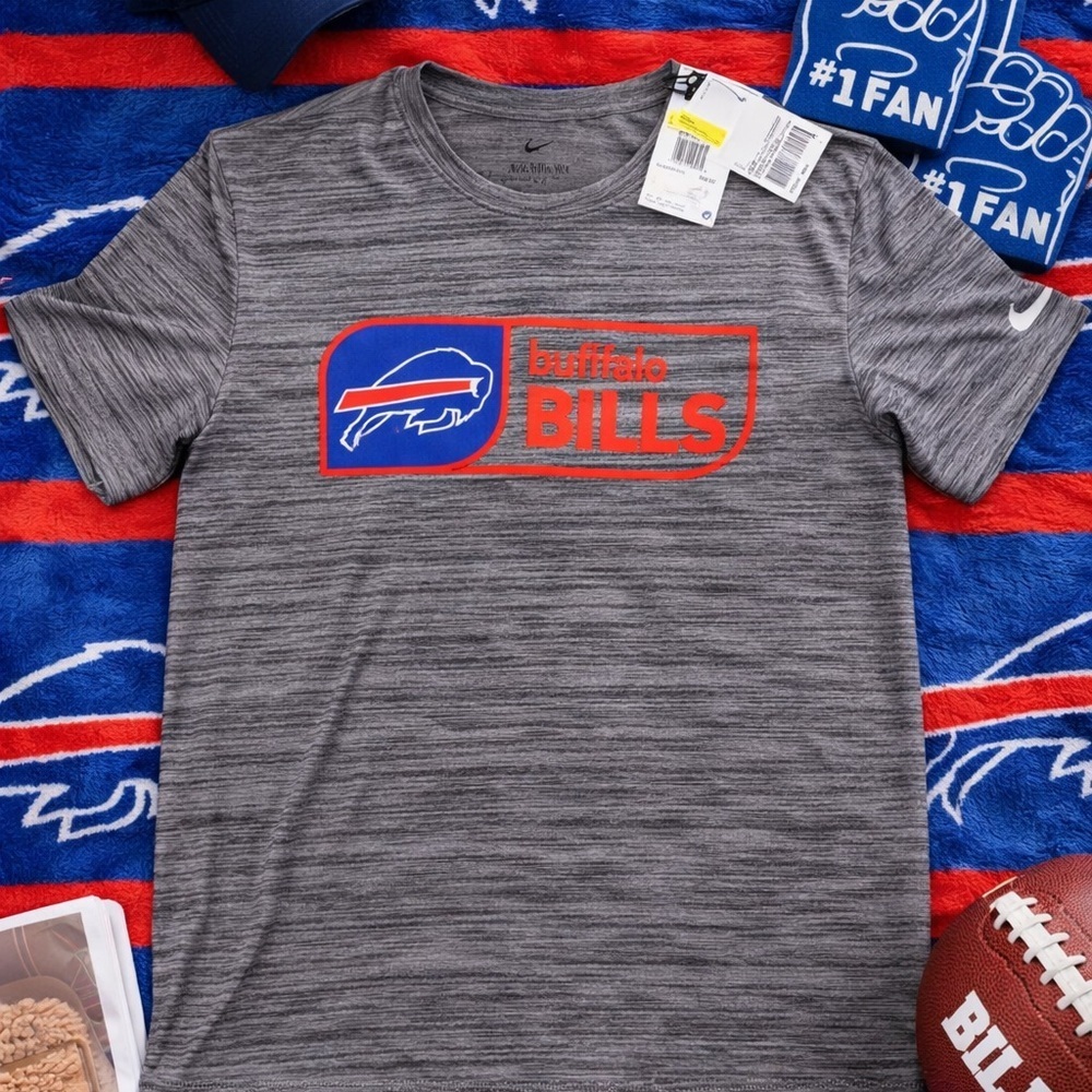 Nike Buffalo Bills Dri-FIT Performance Tee NWT Men’s Small